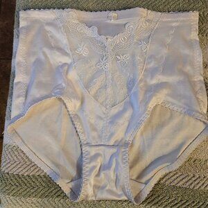 NWT XL Vintage Girdle Panty White